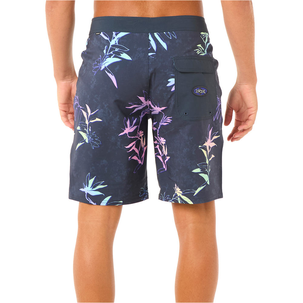 Rip Curl bañador playa hombre MIRAGE HERITAGE DIAMOND vista trasera