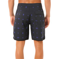 Rip Curl bañador playa hombre MIRAGE MICRO DIAMOND vista trasera