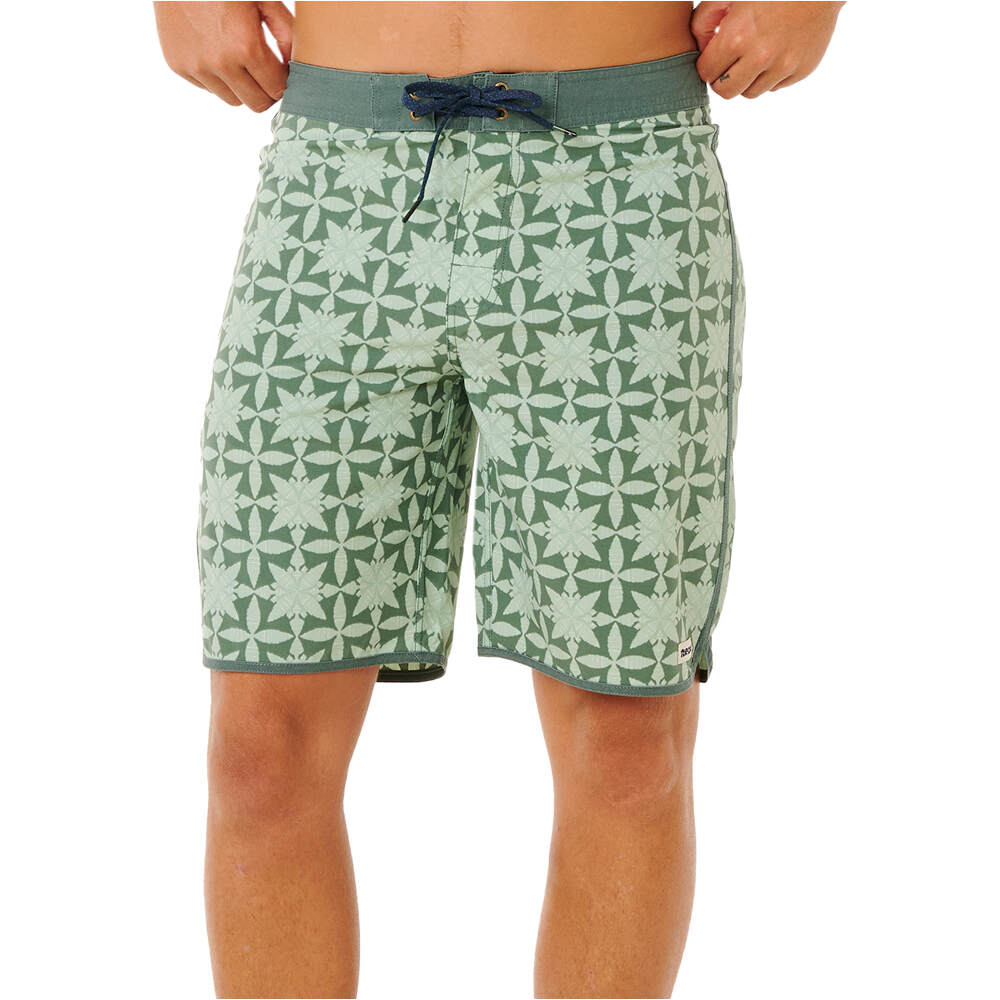 Rip Curl bañador playa hombre MIRAGE PACIFIC RINSE GEM vista frontal