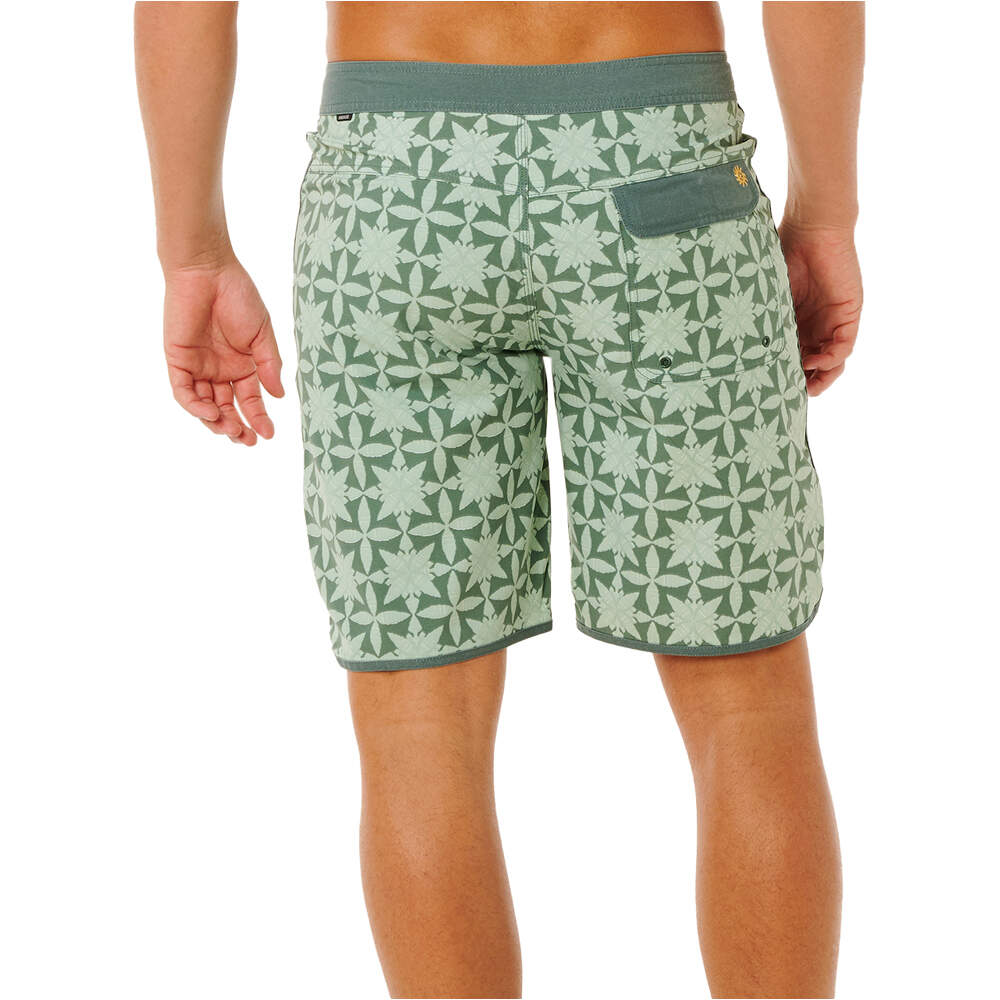 Rip Curl bañador playa hombre MIRAGE PACIFIC RINSE GEM vista trasera