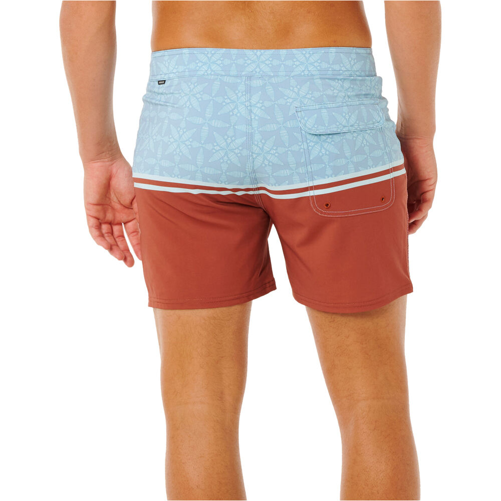 Rip Curl bañador playa hombre MIRAGE PACIFIC RINSE RETRO vista trasera