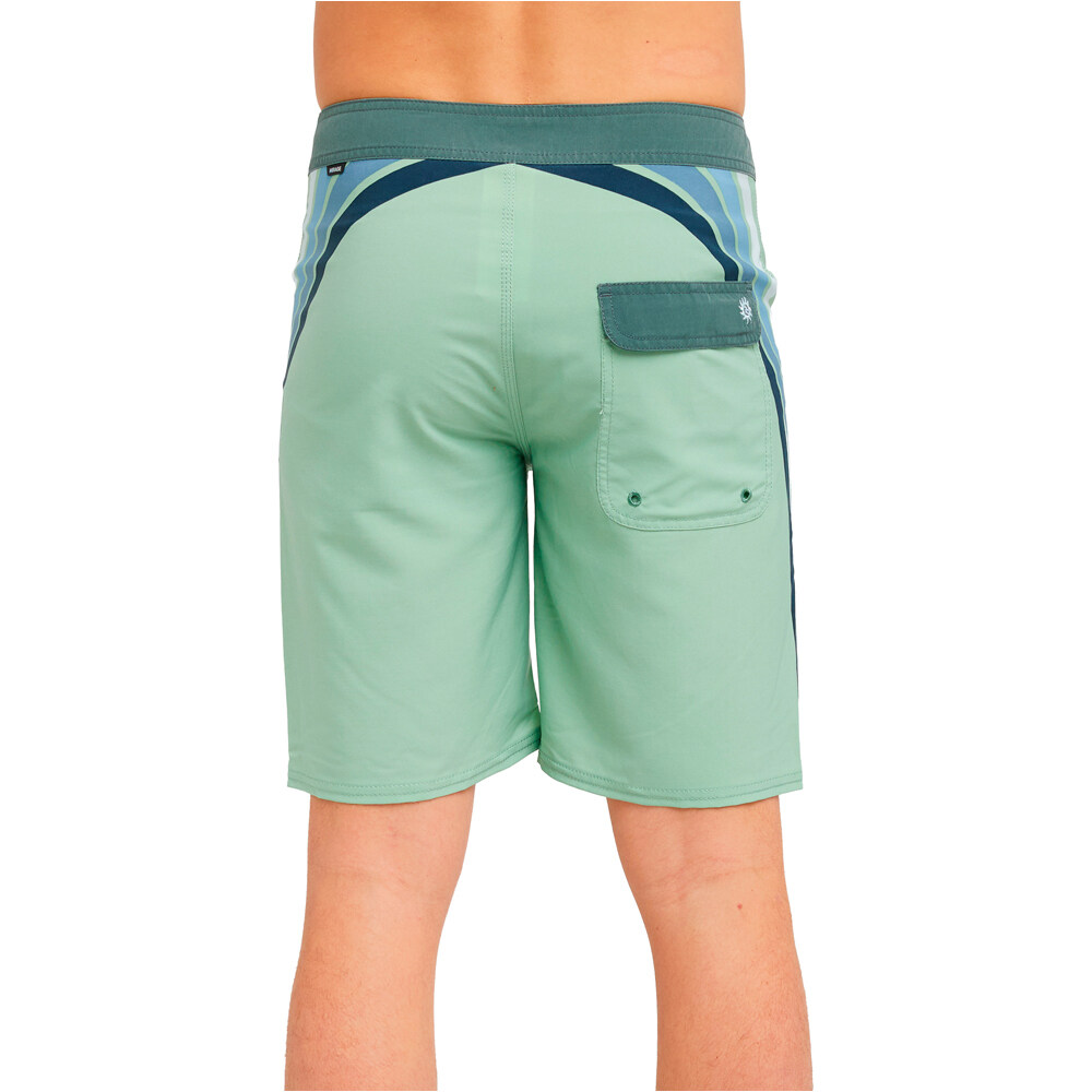 Rip Curl bañador playa hombre MIRAGE PACIFIC RINSE REVIVAL vista trasera