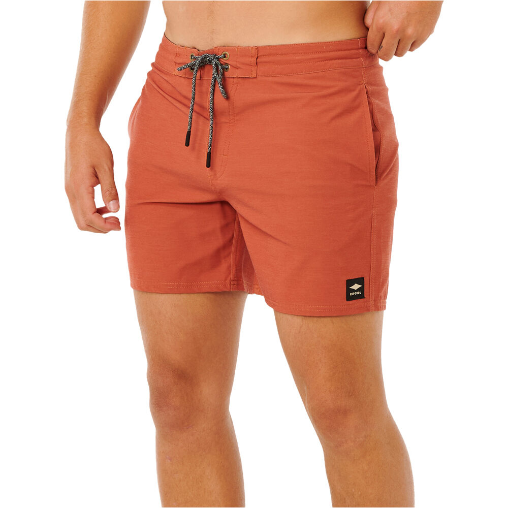 Rip Curl bañador playa hombre MIRAGE RETRO GOLDEN HOUR vista frontal