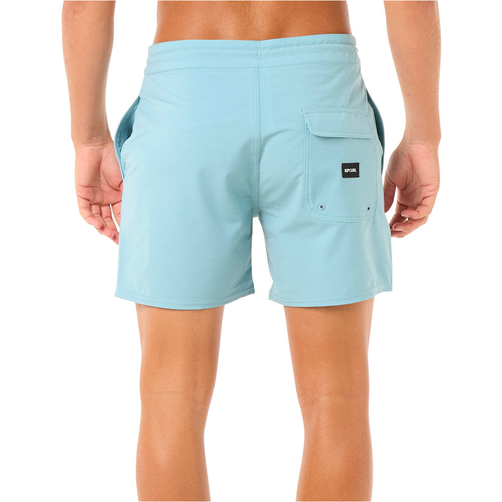 Rip Curl bañador playa hombre MIRAGE RETRO GOLDEN HOUR vista trasera