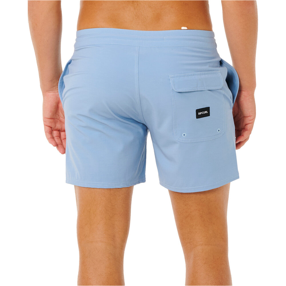 Rip Curl bañador playa hombre MIRAGE RETRO GOLDEN HOUR vista trasera