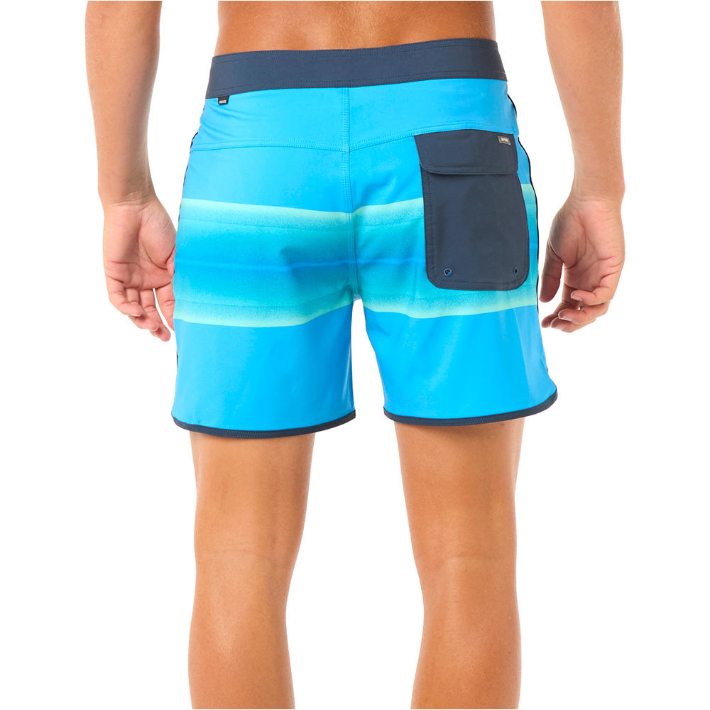 Rip Curl bañador playa hombre MIRAGE RETRO MUMMA vista trasera