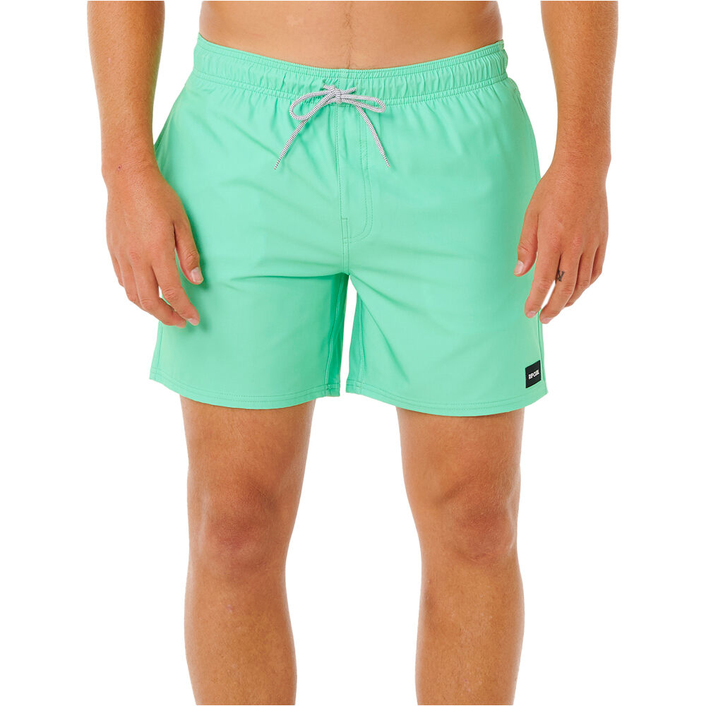 Rip Curl bañador playa hombre OFFSET DAILY VOLLEY vista frontal