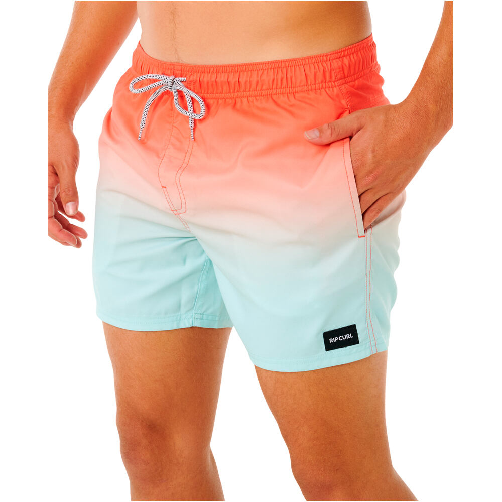 Rip Curl bañador playa hombre OFFSET FADE VOLLEY vista detalle