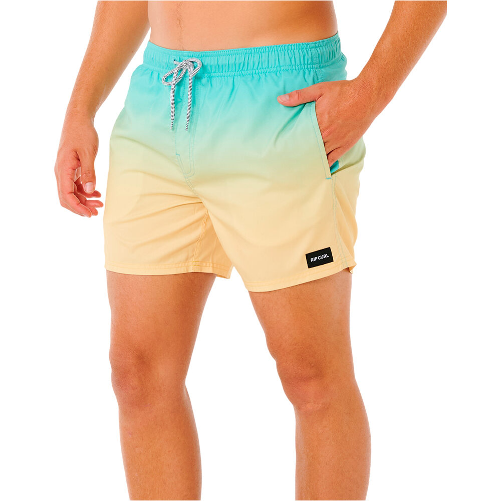Rip Curl bañador playa hombre OFFSET FADE VOLLEY vista detalle