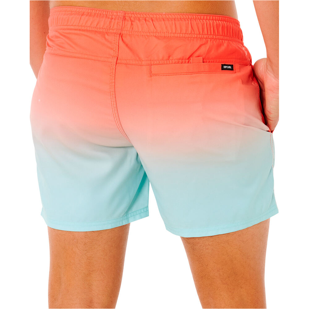 Rip Curl bañador playa hombre OFFSET FADE VOLLEY vista trasera