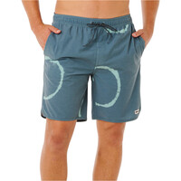 Rip Curl bañador playa hombre PACIFIC RINSE DYE VOLLEY vista frontal