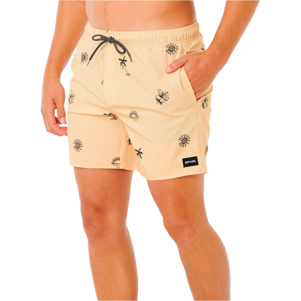 Rip Curl bañador playa hombre SESSIONS VOLLEY vista frontal