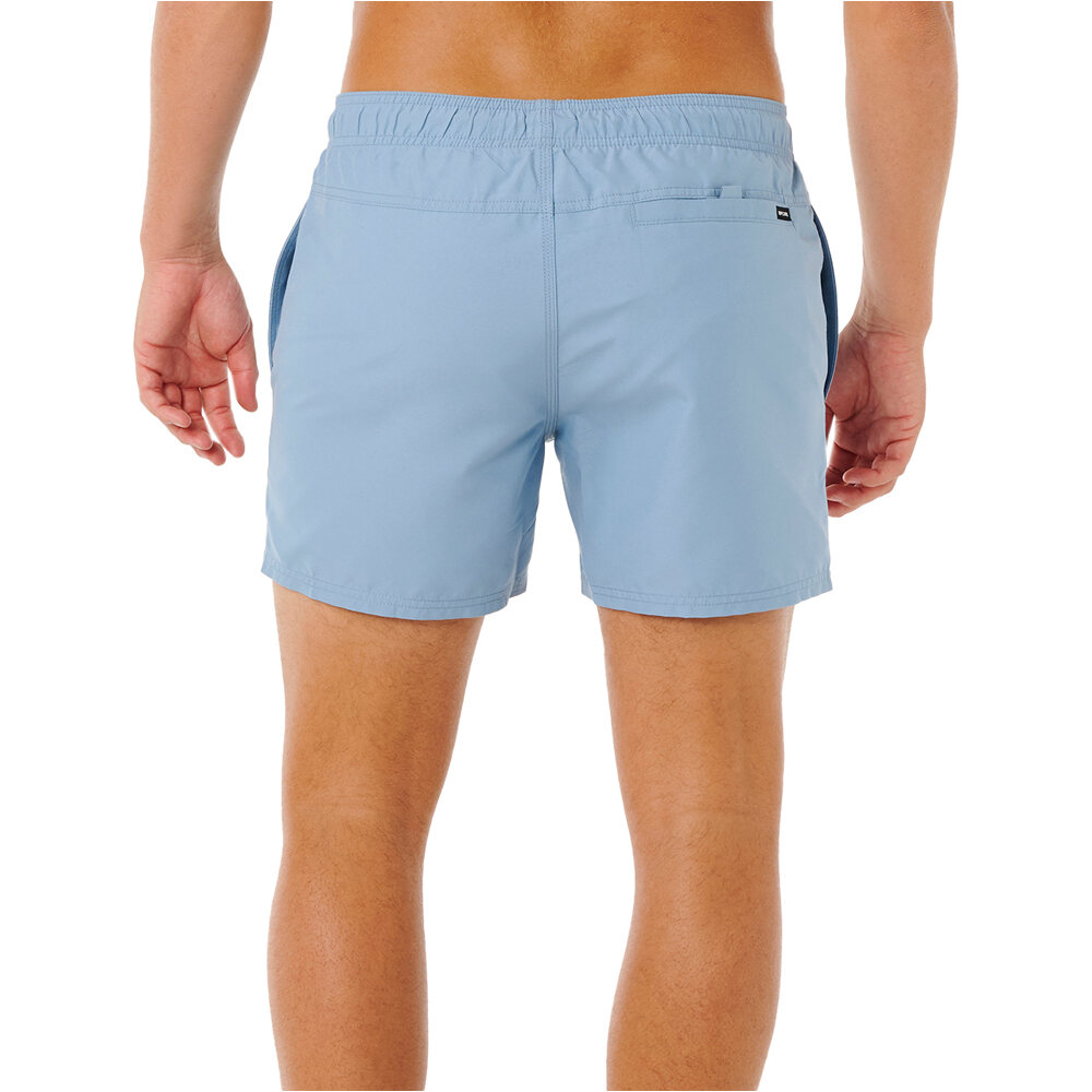 Rip Curl bañador playa hombre STREAMLINE OFFSET VOLLEY vista trasera
