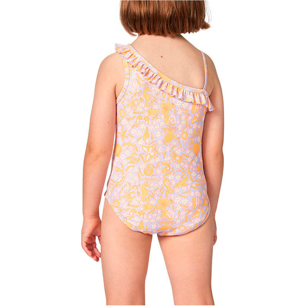 Rip Curl bañador playa niña RAINBOW TIDE ONE PIECE - GIRL vista trasera