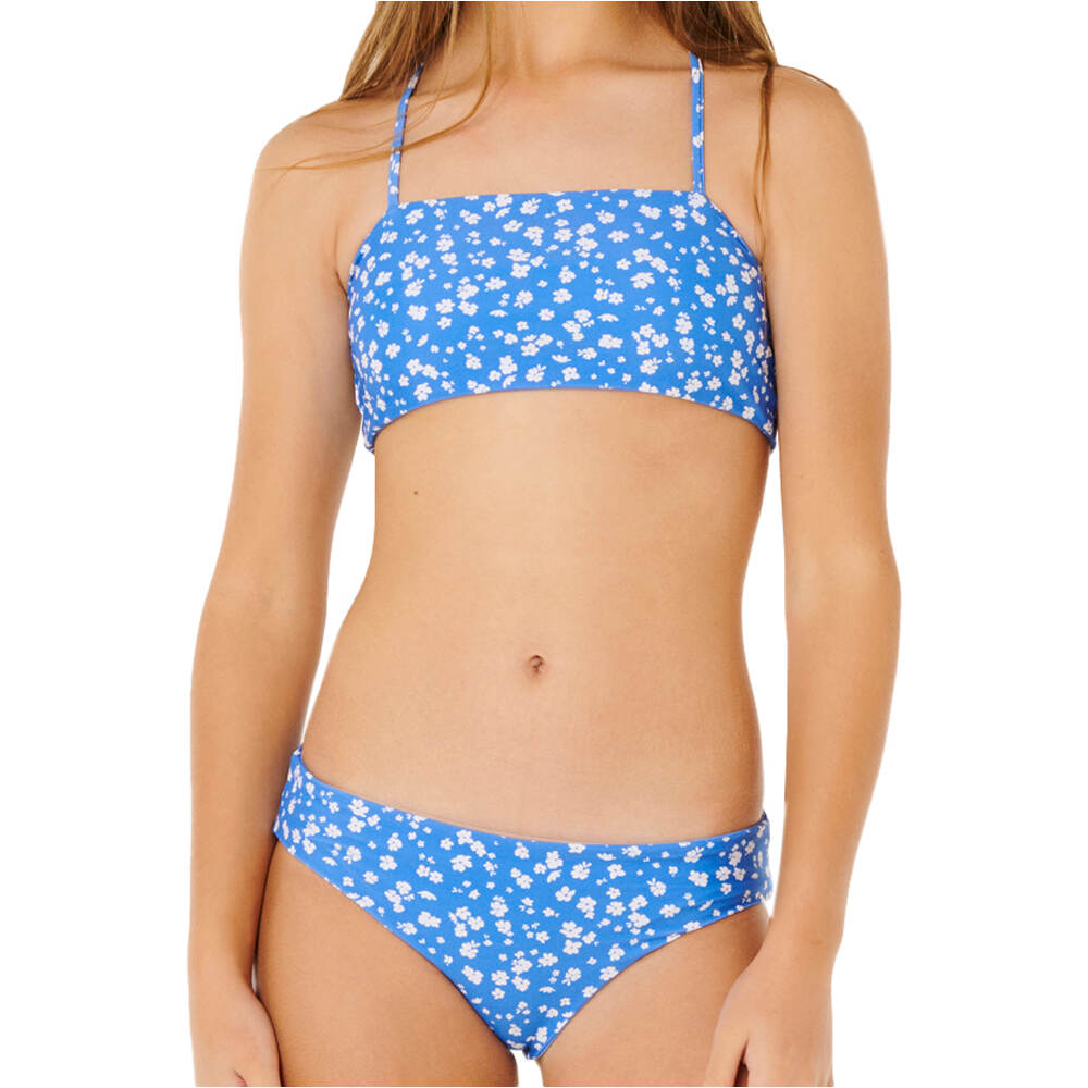 Rip Curl bañador playa niña SUNSHINE REVO BIKINI-GIRL vista frontal