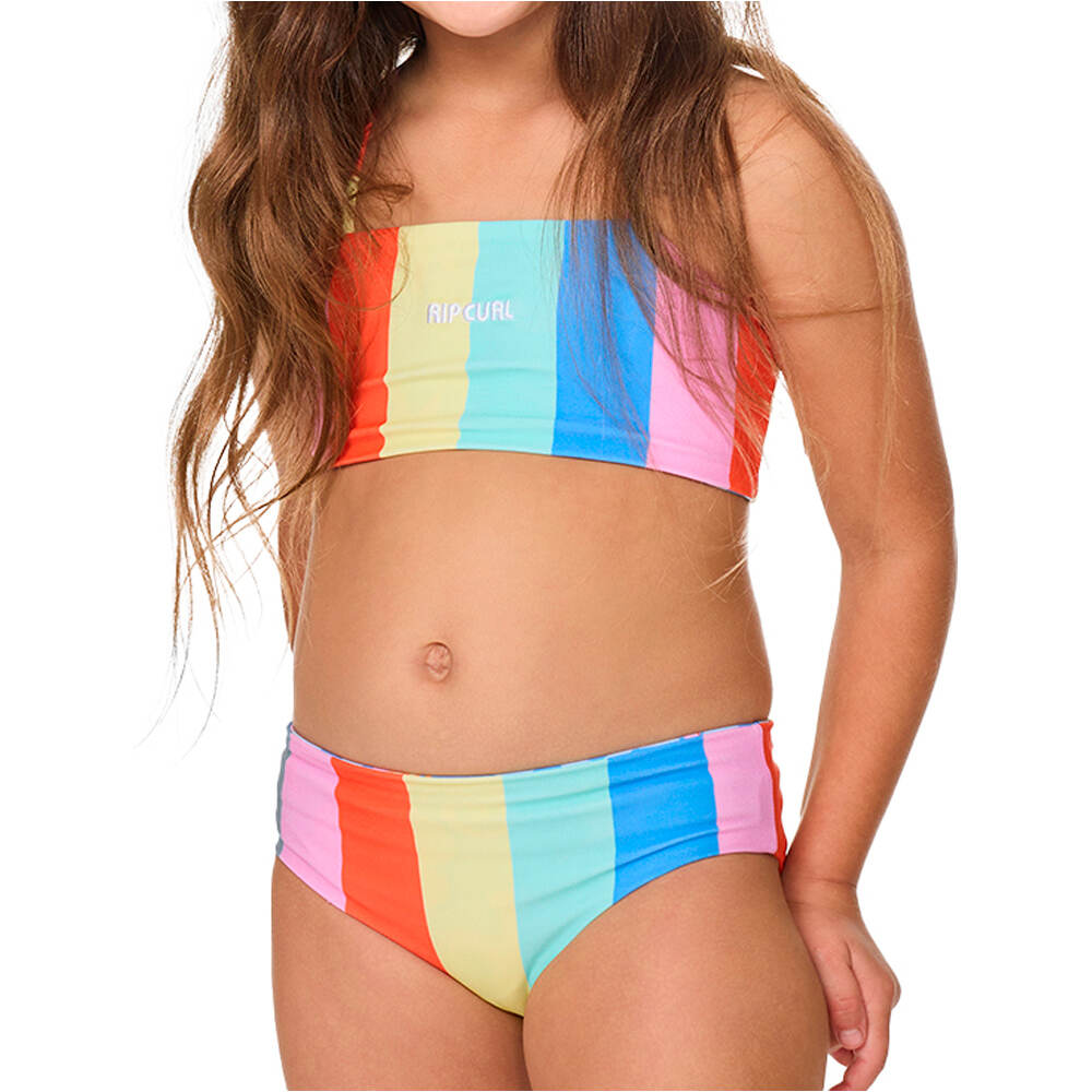 Rip Curl bañador playa niña SURF MAGIC REVO BIKINI-GIRL vista frontal