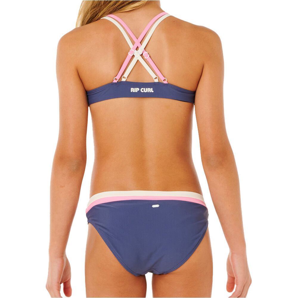 Rip Curl bañador playa niña SURF REVIVAL BIKINI - GIRL vista trasera