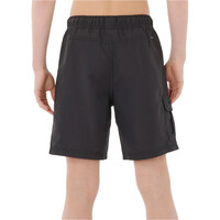 Rip Curl bañador playa niño CARGO VOLLEY BOARDSHORT -BOY vista trasera