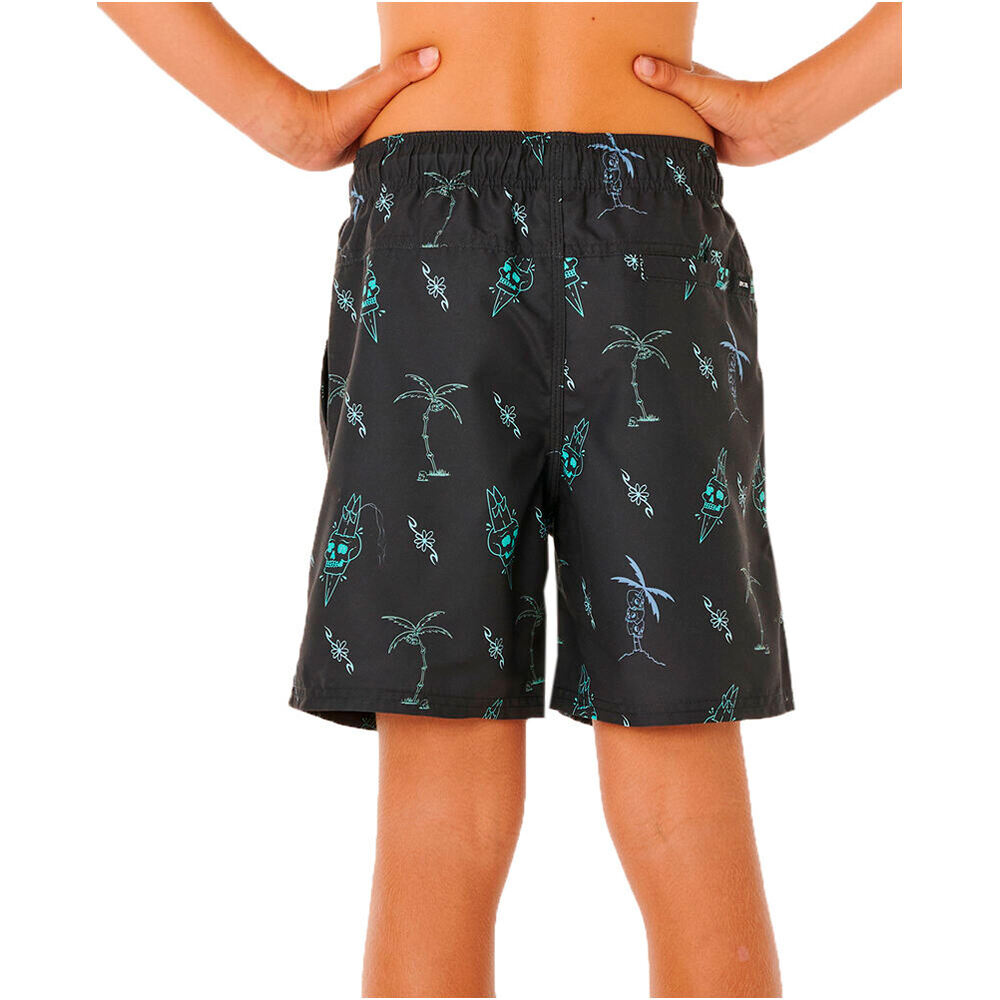 Rip Curl bañador playa niño ETERNAL SHRED MESH VOLLEY-BOY vista trasera
