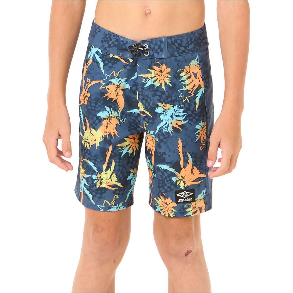 Rip Curl bañador playa niño MIRAGE RAW ENERGY - BOY vista frontal