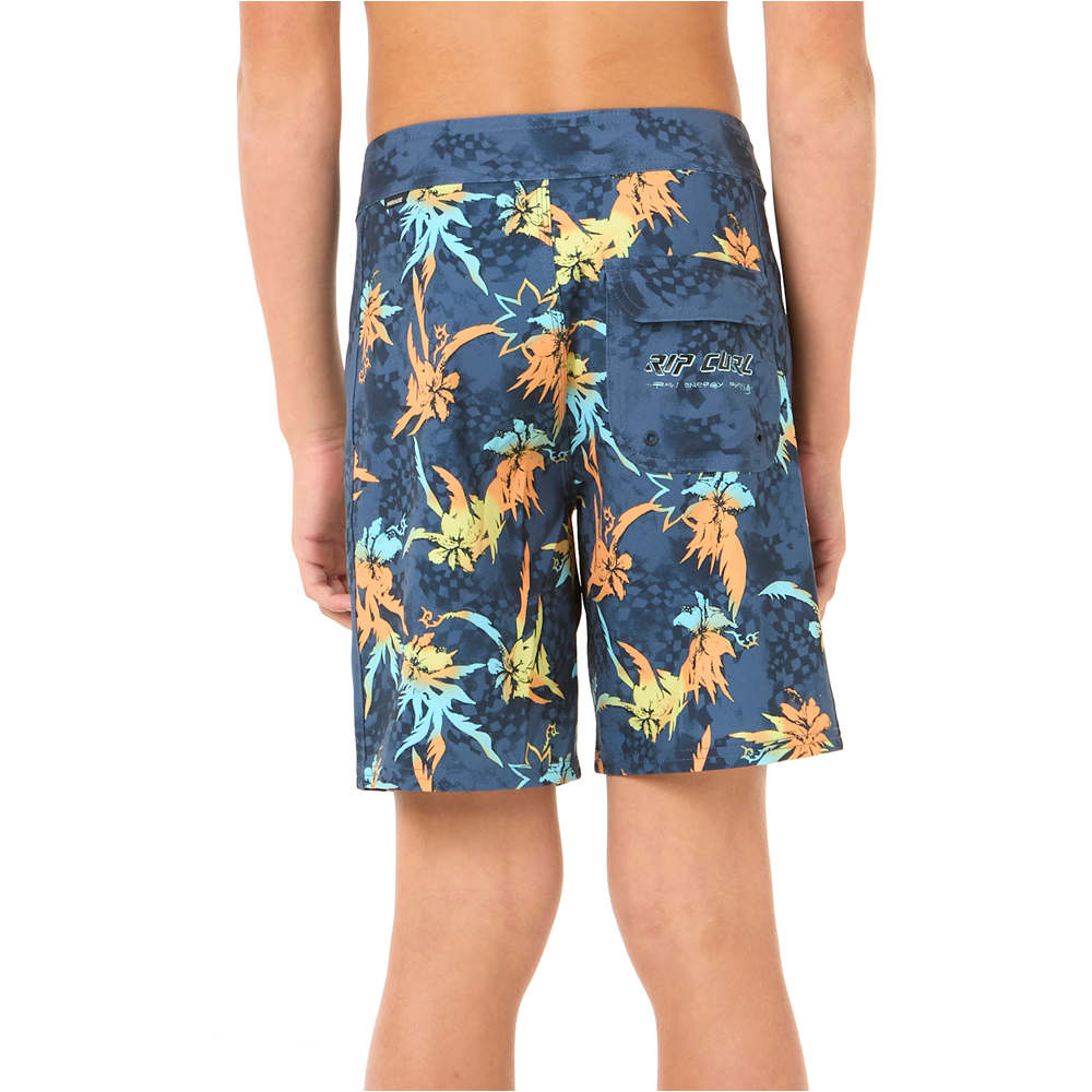 Rip Curl bañador playa niño MIRAGE RAW ENERGY - BOY vista trasera
