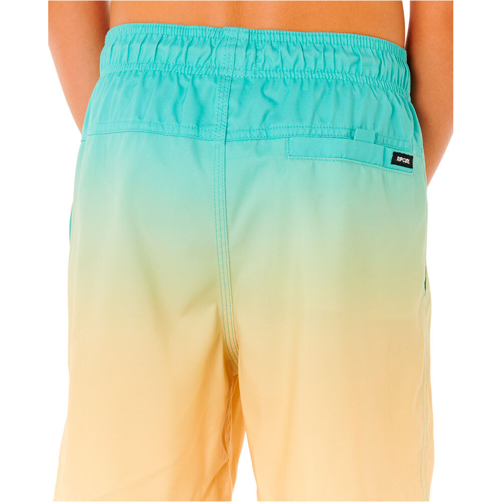 Rip Curl bañador playa niño OFFSET FADE VOLLEY-BOY vista detalle