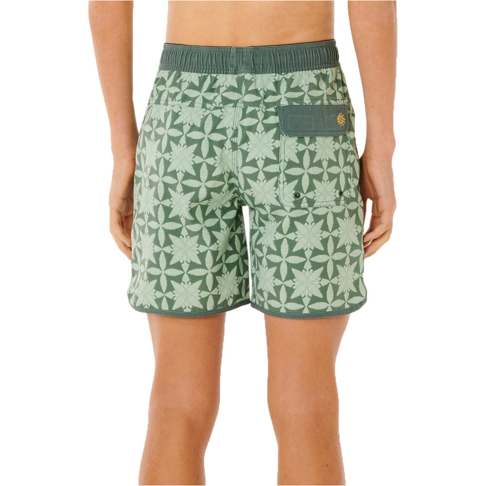 Rip Curl bañador playa niño PACIFIC RINSE GEM VOLLEY -BOY vista trasera
