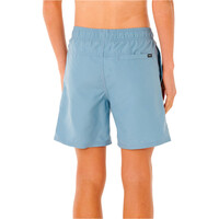 Rip Curl bañador playa niño STREAMLINE OFFSET VOLLEY-BOY vista trasera