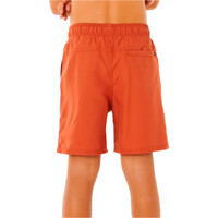 Rip Curl bañador playa niño STREAMLINE OFFSET VOLLEY-BOY vista trasera
