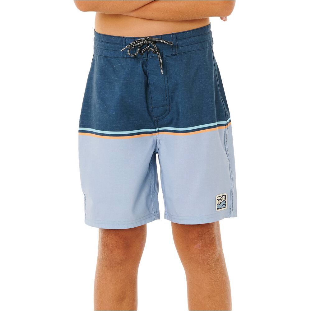 Rip Curl bañador playa niño STREAMLINE STRIPE-BOY vista frontal