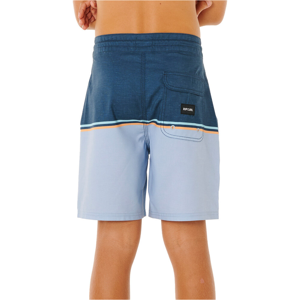 Rip Curl bañador playa niño STREAMLINE STRIPE-BOY vista trasera