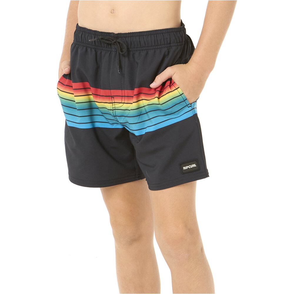 Rip Curl bañador playa niño SURF REVIVAL VOLLEY-BOY vista frontal