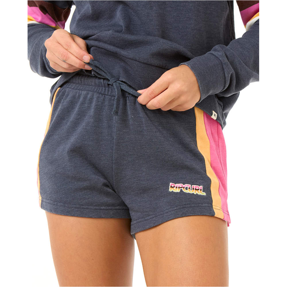 Rip Curl bermuda mujer LAS DALIAS COLOURBLOCK SHORT vista frontal
