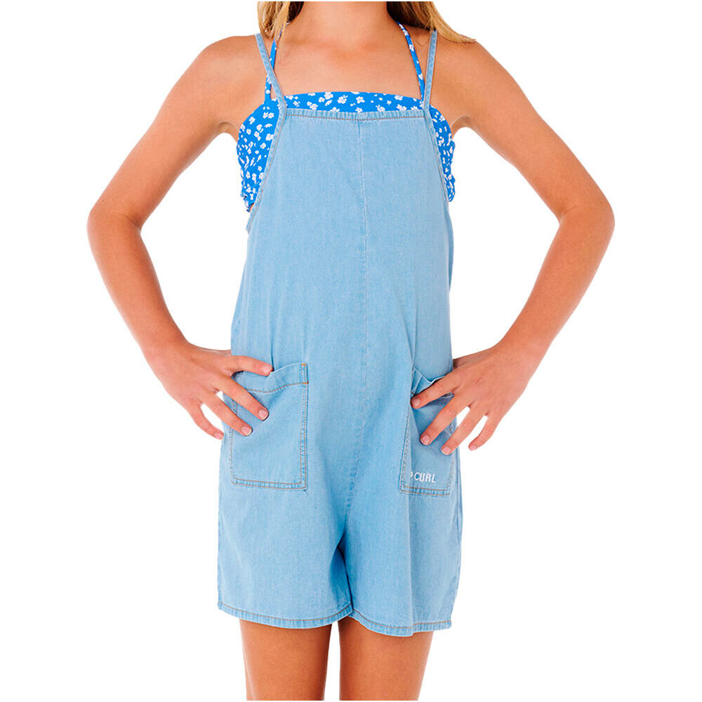 Rip Curl bermuda niña SUNSHINE SQUAD ROMPER-GIRL vista frontal