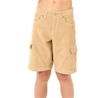 Rip Curl bermuda niño CLASSIC SURF CORD CARGO -BOY vista frontal