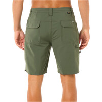 Rip Curl bermudas hombre BOARDWALK GLOBAL ENTRY vista trasera