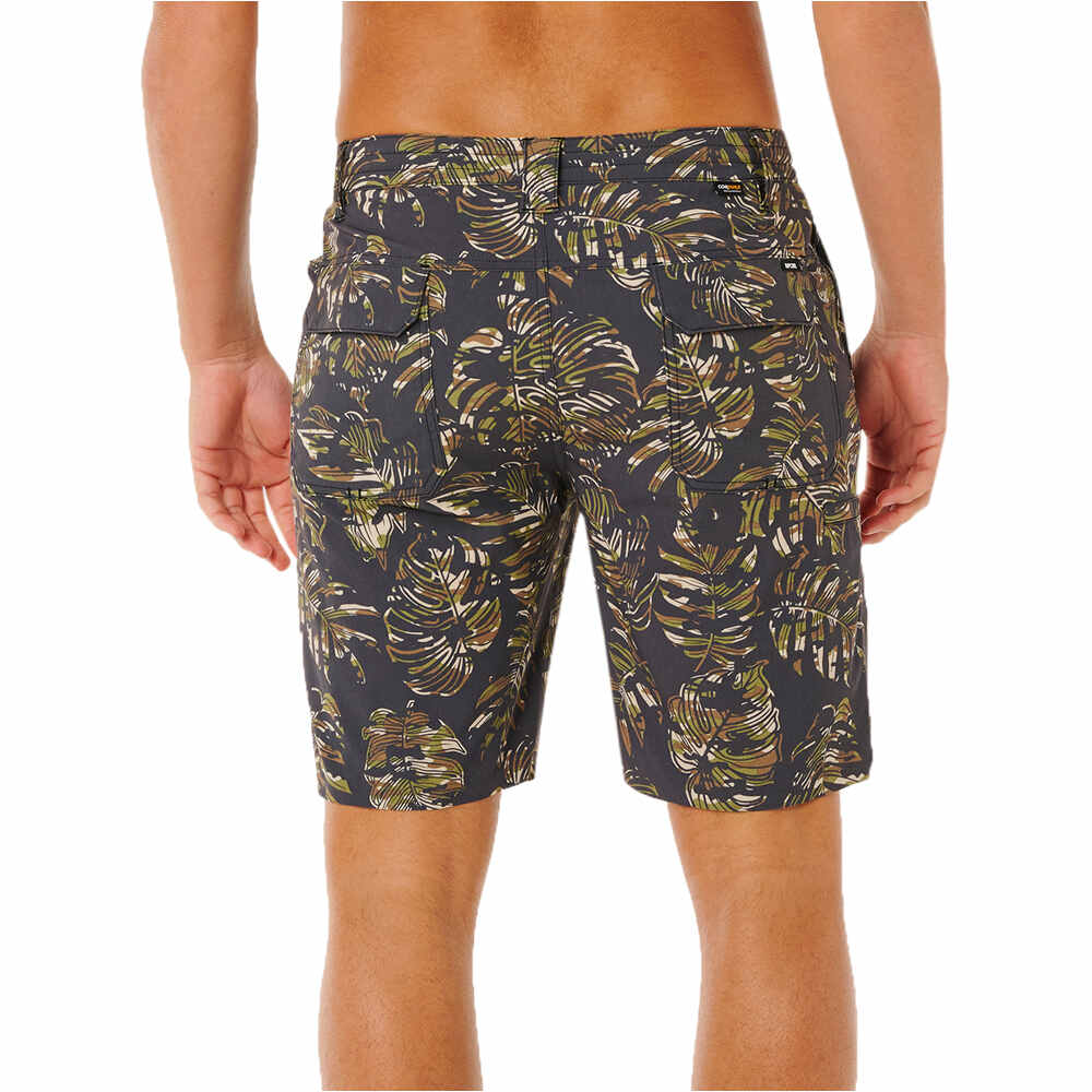 Rip Curl bermudas hombre BOARDWALK GLOBAL ENTRY vista trasera
