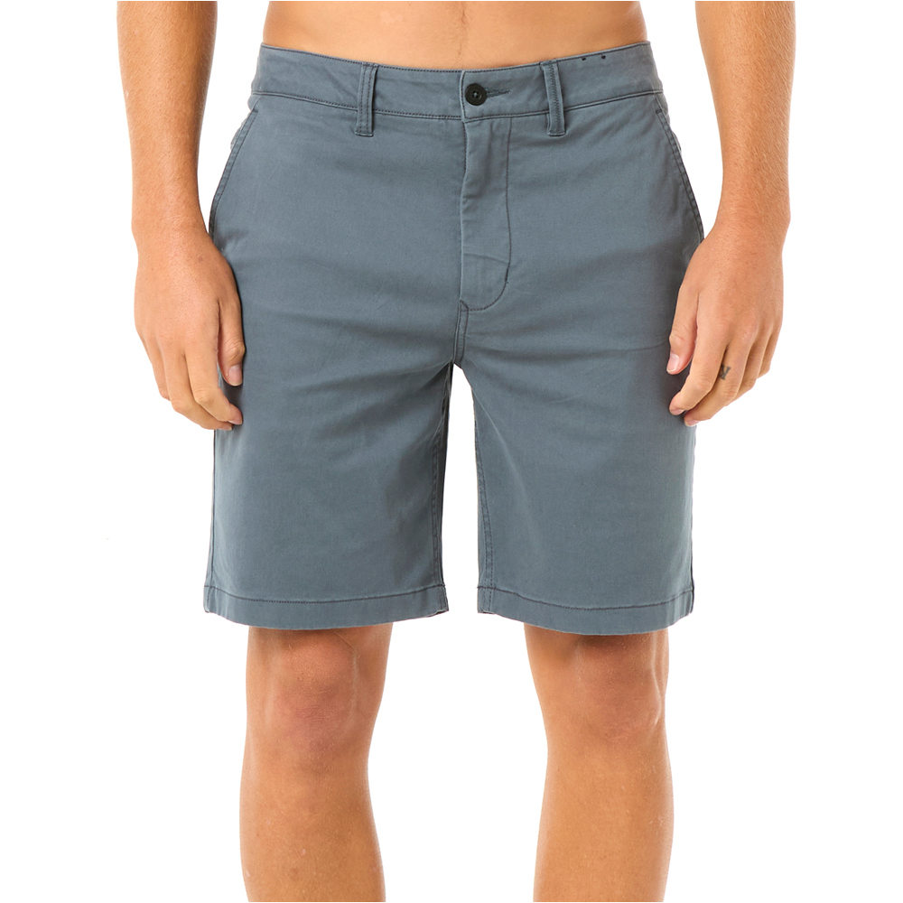 Rip Curl bermudas hombre CLASSIC SURF CHINO WALKSHORT vista frontal
