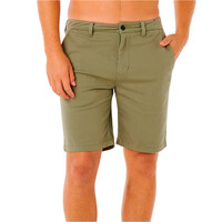 Rip Curl bermudas hombre CLASSIC SURF CHINO WALKSHORT vista frontal