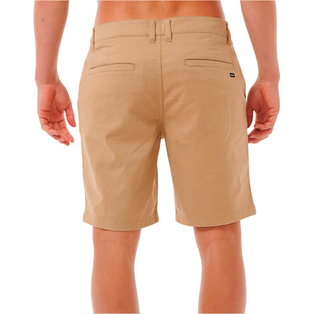 Rip Curl bermudas hombre CLASSIC SURF CHINO WALKSHORT vista trasera