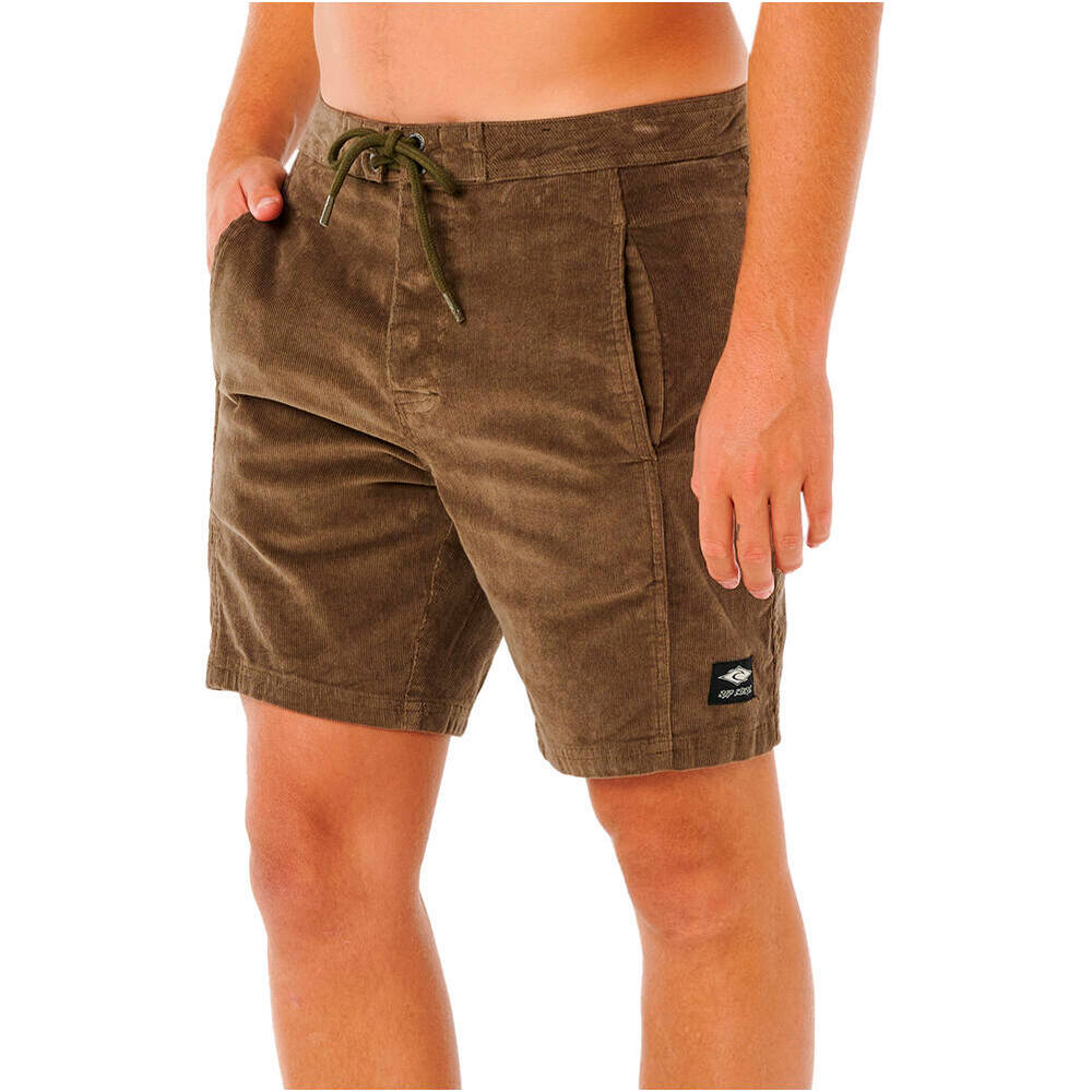 Rip Curl bermudas hombre CLASSIC SURF CORD WALKSHORT vista detalle