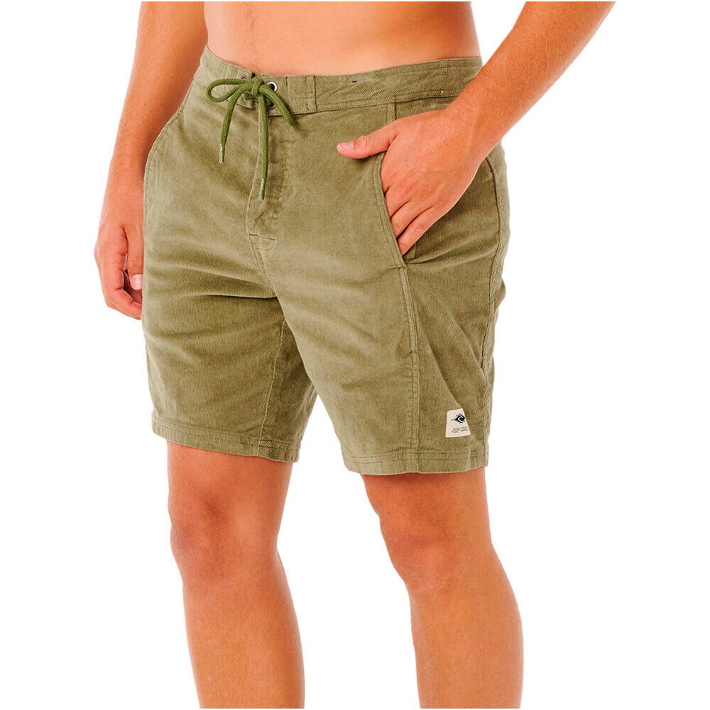 Rip Curl bermudas hombre CLASSIC SURF CORD WALKSHORT vista detalle