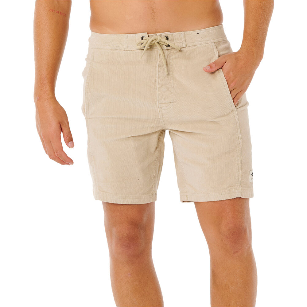 Rip Curl bermudas hombre CLASSIC SURF CORD WALKSHORT vista frontal