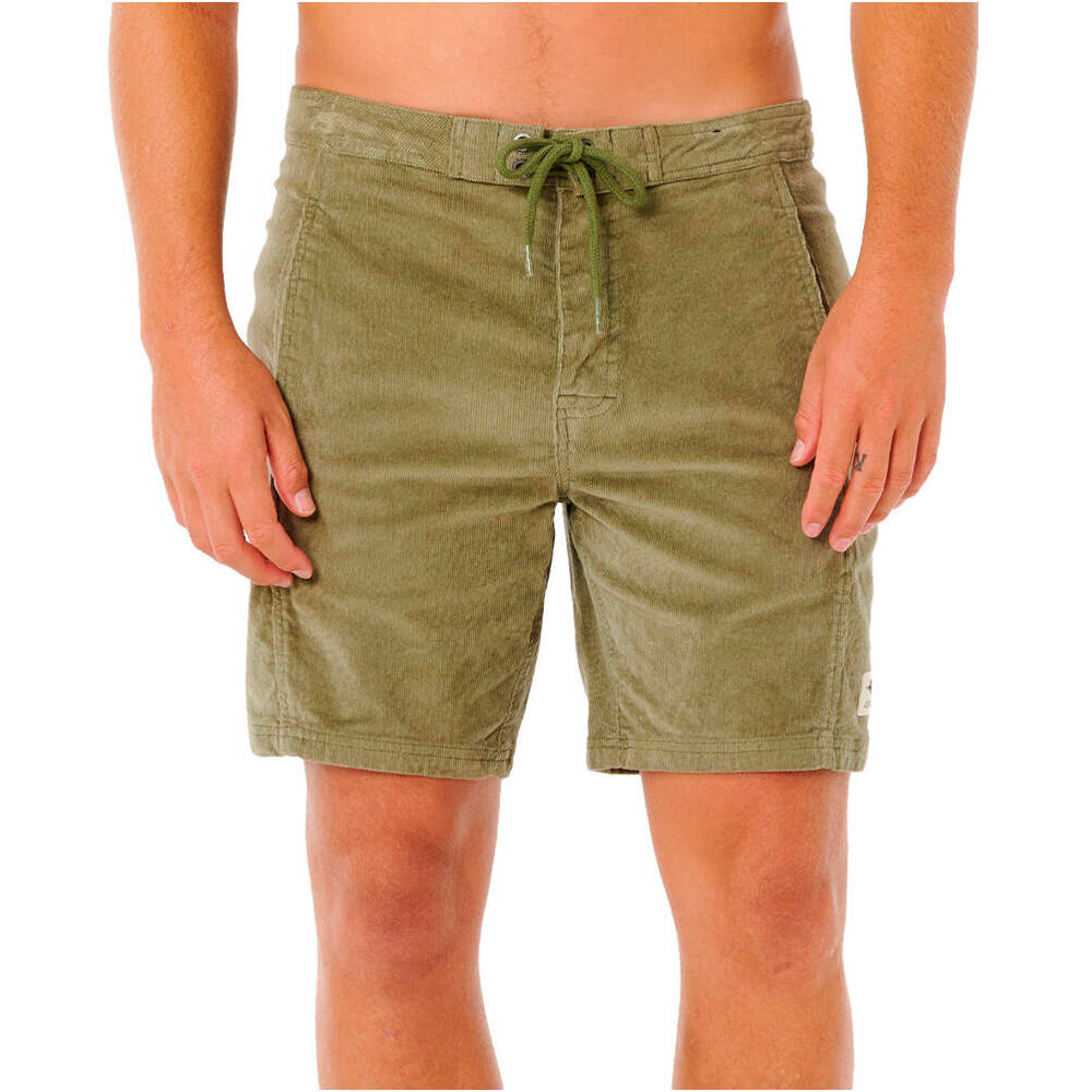 Rip Curl bermudas hombre CLASSIC SURF CORD WALKSHORT vista frontal