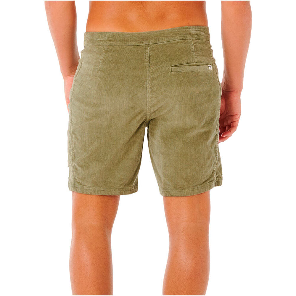 Rip Curl bermudas hombre CLASSIC SURF CORD WALKSHORT vista trasera