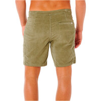 Rip Curl bermudas hombre CLASSIC SURF CORD WALKSHORT vista trasera