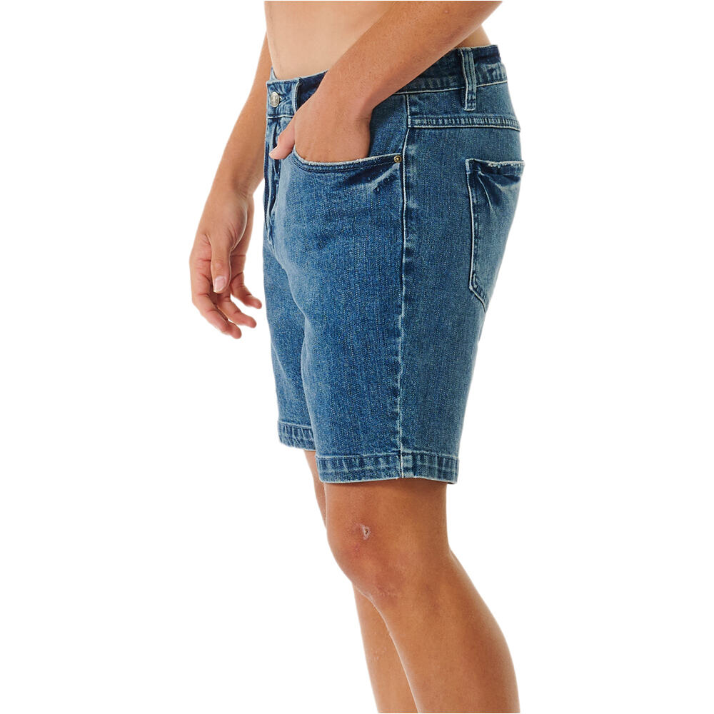 Rip Curl bermudas hombre CLASSIC SURF DENIM WALKSHORT vista detalle