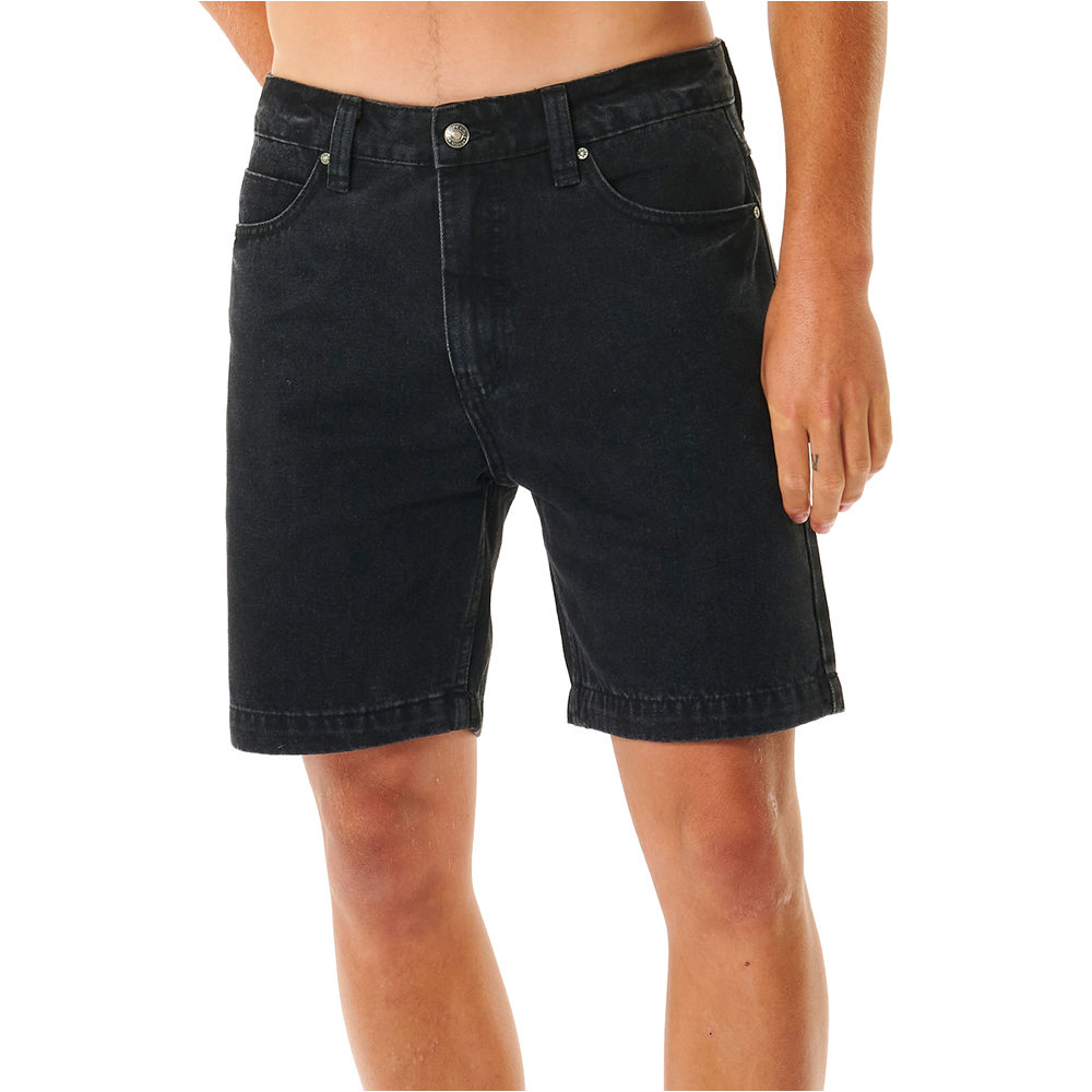 Rip Curl bermudas hombre CLASSIC SURF DENIM WALKSHORT vista frontal