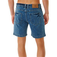 Rip Curl bermudas hombre CLASSIC SURF DENIM WALKSHORT vista trasera