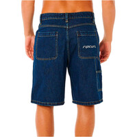 Rip Curl bermudas hombre NU DOSE DENIM WALKSHORT vista trasera